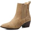 Tamaris Chelsea da donna con tacco a blocco, beige (BEIGE), 42
