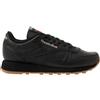 Reebok Classic Leather, Sneaker Unisex - Adulto, Core Black Pure Grey 5 Reebok Rubber Gum 03, 38 EU