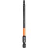 QUARKZMAN H3 Inserti per Avvitatore 3mm Punta Piatta Metrica 1/4 Attacco Esagonale 100mm (4) Cacciavite Industriale Bussola Esagonali in Fosfato Nero Magnetico Lungo