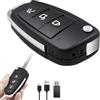 pokurui Mini Telecamera Spia 1080P HD, Telecamera Nascosta Spy Cam Chiave Auto | Videocamera Sorveglianza Rilevamento del Movimento, Visione Notturna Microcamera Spia