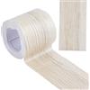 GORGECRAFT Nastro Adesivo Effetto Legno 10m*52mm con Conchiglia, Autoadesivo, Realistico, Effetto Legno, Nastro di Anatra Testurizzato, Toppa di Riparazione per Mobili, Tavoli, Sedie, Finestre, Pavime