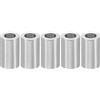 PATIKIL 5pz Distanziali in alluminio M4 4,1mm ID x 7mm OD x 12mm L Vite