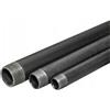 KNM Trade Nipplo Filettato 3/4 Ghisa 1000mm Nero 110°C 25Bar | acciaio grezzo, raccordo maschio, aria compressa, ISO 7-1, BSPT, riscaldamento