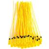 plplaaoo pacchetto giallo Trasporto camion Sigillo di sicurezza in plastica 40 cm Fascette con etichetta con numero per interni ed esterni,100 pezzi Fascette fermacavi Heavy Duty, Fascette in plastica premium