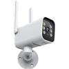 IJSDNVJNDX 8MP 4K Telecamera IP Wifi da Esterno 265 Sorveglianza Sicurezza Domestica Protezione EU Plug ICSEE