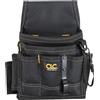 Custom Leathercraft CLC 1503 - Custodia piccola per manutenzione elettrica, 9 tasche, colore: Nero