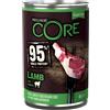 Wellness Core Adult 95% Single Protein 6 x 400 g - Agnello & Zucca