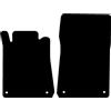 Kovvar Tappetini per Auto in Gomma Duogrip adatti per Mercedes SLK R170 1996-1998 - Versione: Doppio fissaggio | Tappetino del guidatore con poggiapiede sinistro - Serie: DuoGrip Gomma