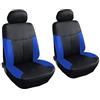 Other 1+1 coprisedili anteriori universali in pelle blu, adatti per camper, auto, furgoni, taxi, camper e monovolumi.