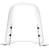 rockible Parabrezza Moto per Bici Elettriche, 34x43x44 cm