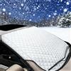 LIUYIDM Copertura per Parabrezza Auto 185x100cm,Protezione Solare per Parabrezza Anteriore,Inverno Telo Antigelo,Copertura Antigelo Antighiaccio Invernale Adatta Maggior Parte di Auto