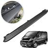 Chromemaster | Protezione paraurti Posteriore | Compatibile con Opel Vivaro 2001-2014 | Plastica ABS, nero opaco | Protezione paraurti protegge la vernice del paraurti dai graffi