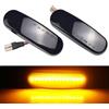 Kakulkomen 2 indicatori di direzione laterali per Fiat Panda 169 | LED dinamici certificati per Gragde Punto 199 Multipla 186 Stilo Mult 192 Fiorino Idea Linea