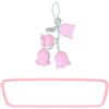 ZBHDEYG Copertura Per Specchietto Retrovisore Per Auto 1 Pezzo, Accessori Per Appendere Specchietti Per Auto 1 Pezzo, Accessori Per Auto Rosa Da Donna, Accessori Per Protezione Interni Auto