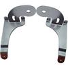 SHLPDFM 2 PEZZI Supporti per Fari Antinebbia in Acciaio Inox Cromato Compatibili con BMW Mini 2001-2006 R50, R52 & R53 2001-2006 Per fari da 10mm con montaggio a bullone