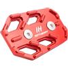 MotHeart Estensione per leva del freno moto per NX500/NX400/CB500X/CB500F/MSX 125 GROM/CBR 500R/CB400F/CB400X/CBR 400R prolunga pedale freno cb500x cb500f cbr accessori (rosso)