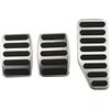 Vdifsvb Pedali Auto Copripedale Per Suzuki Per Jimny Per Swift Per Ignis 2017 2018 2019 2020 2021 2022 2023 In Acciaio Inox Manuale Frizione Freno Pedale del gas copertura Pedaliera auto(MT PEDAL)