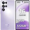 OUKITEL C66 Smartphone Android 16, 24GB+512GB/1TB, 6.73 120Hz Telefono