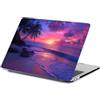 FFBOFFC Custodia per MacBook Pro 13 pollici A1502 & A1425, Spiaggia viola | 2015 2014 2013 2012, Case Rigido Leggero e Sottile, Resistente ai Graffi
