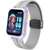 Blueshaweu Cinturino sportivo compatibile per LAGENIO K9 1,78,16mm cinturino regolabile con magnetica in silicone compatibile per LAGENIO K9 1,78 Smart Watch (Grigio)