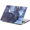 FFBOFFC Cover per MacBook Neo 13 Pollici A3404 (A18 Pro, 2026), Marmo blu dorato