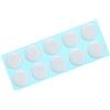 PATIKIL 10pz Rotondo Mouse Piedi Pattini Imbottiture 0.6mm Bianco
