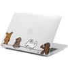 FFBOFFC Custodia per MacBook Air 15'' M2/M3/M4/M5, Cagnolino originale | 2023 2024 2025 2026, A3448/A3241/A3114/A2941, Custodia Rigida Anti-crepa Case Cover Protettivo per Apple Mac Air 15.3''