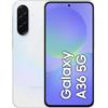 Samsung Galaxy A36 5G, Smartphone Android, 256 GB di memoria, 8 GB di RAM, grigio chiaro, aggiornamento del sistema operativo 6X, grande schermo, processore otto core