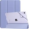TiMOVO Cover per iPad Air 11 Pollici M4/M3/M2, Air 5a/4a Gen, Lavanda Viola