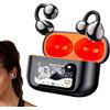 Generic Auricolari wireless - Auricolari ergonomici AI, cuffie senza fili con vestibilità comoda, dispositivo audio leggero con design sicuro, cuffie sportive per corsa, allenamento, palestra, fitness