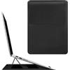 AOOSU Pollici Custodia Laptop, 13.3/14 Pollici Laptop Sleeve, Compatibile con Adatta a Laptops e Notebook, HP, Acer, Asus (Nero)