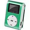 Generic Mini lettore MP3 portatile clip lettore musicale MP3 supporto 32GB Micro TF Card schermo LCD Sport Music Player (verde)