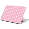 FFBOFFC Custodia per MacBook Air 15'' M2/M3/M4/M5, Pois rosa | 2023 2024 2025 2026, A3448/A3241/A3114/A2941, Custodia Rigida Anti-crepa Case Cover Protettivo per Apple Mac Air 15.3''