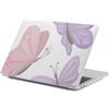 FFBOFFC Custodia per MacBook Air 15'' M2/M3/M4/M5, Farfalla viola e rosa | 2023 2024 2025 2026, A3448/A3241/A3114/A2941, Custodia Rigida Anti-crepa Case Cover Protettivo per Apple Mac Air 15.3''