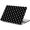 FFBOFFC Custodia per MacBook Air 15'' M2/M3/M4/M5, Pois neri | 2023 2024 2025 2026, A3448/A3241/A3114/A2941, Custodia Rigida Anti-crepa Case Cover Protettivo per Apple Mac Air 15.3''