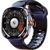 KAIRUIXING M99 Android Smartwatch 2.4-inch AMOLED Screen 900W Rotating Camera GPS Compass NFC Bluetooth Gogle Play Smart Watches for Men (Black,16GB 256GB)