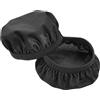 PATIKIL Nero Copri Cuffie Lavabile Tessuto Flessibile Adatto 3.54-4.33 Pollici 1 Coppia Protezioni Auricolari Tessuto Elasticizzato per Maggior Parte Auricolari Cuffie