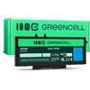 Green Cell Batteria 4GVMP R8D7N 1V1XF per Dell Precision 3540 3550 Inspiron 17 7791 2-in-1 15 7590 7591 Latitude 5400 5410 5500 5510 Portatile (8000mAh 7.6V Nero)