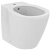 Ideal Standard - Connect, Bidet filo parete a terra universale monoforo, Bianco
