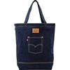 Levi's The Back Pocket Tote, Borsa a secchiello Uomo, Blu (Navy Blue), Taglia unica