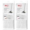 Mery - Panno Cattura Polvere, 20 Pezzi, Bianco, Tessuto 29,50 x 21,50 (Confezione da 2)