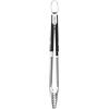 Wenko Pinza BBQ, pinza per barbecue Black Outdoor Kitchen in acciaio inox con sicura, manico ergonomico di plastica nera, pinza per griglia lavabile in lavastoviglie, 5 x 45 x 4,1 cm, 55004100