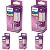 Philips LED Lampadina a Filamento Candela, Equivalente a 60W, E14, Luce Bianca Calda, Non Dimmerabile (Confezione da 5)