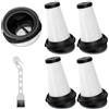 BEAZOOM Confezione da 4 filtri ZR005202 per aspirapolvere Rowenta X-Pert 160 RH72 e X-Pert 3.60 RH69, parti di ricambio lavabili in PET con spazzola per la pulizia