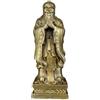 MKYKDY Scultura in rame di Confucio Scrivania da studio Statua del Buddha saggio di Confucio Statua in rame di Confucio Saggio Decorazione per la casa Decorazione per la casa Scultura Decorazione