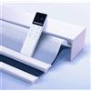 TIPIACE Tende Giorno/Notte Motorizzate 2 Strati Ricaricabili (White +Black) | Tende motorizzate, sollevamento silenzioso, telecomando, tessuto impermeabile blackout totale, per casa, regolazione luce.