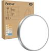 Peasur Plafoniera LED Soffitto, 3000/3500/4000/5000/6500K 15W IP54 Impermeabile Lampada da Soffitto, Sottile Plafoniera Bagno per camera da letto, Cucina, Soggiorno, Balcone, Ø18cm