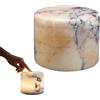 Generic Lampada da comodino a effetto marmo, ricaricabile di tipo C, luce notturna a LED, dimmerabile, decorazione senza fili per camera da letto (B)