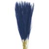 QUARKZMAN 18 Pezzi 21/55cm Erba di Pampa Finta Soffice Decorativa Alta Blu | Artificiale, per Soggiorno Festa Parete Vaso Decorazione Matrimonio, Erba di Pampa Finta