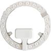 CNANRNANC Pannello luminoso a LED, lampadina a LED di ricambio per plafoniera, magnetico, rotondo, lampada a risparmio energetico, per casa e ufficio (1 pezzo)